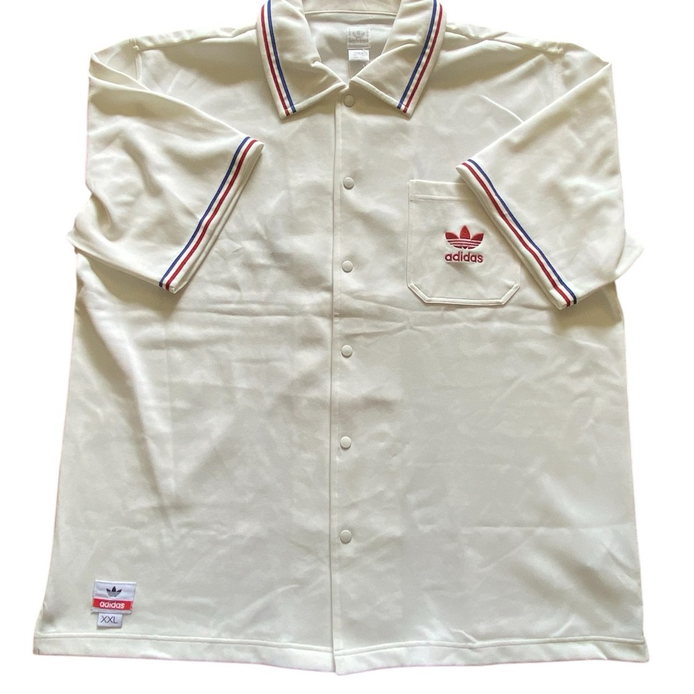 VTG Adidas Philadelphia Sixers Dr. J Erving #6 NBA Jersey jacket Size XXL - Picture 4 of 10